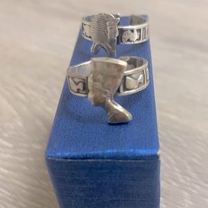 Real silver Nefertiti